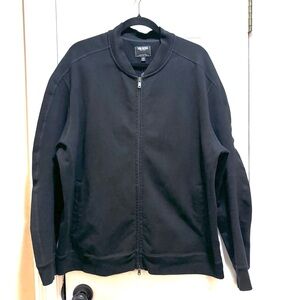 Todd Snyder Zip Up Black Knit Sweater Jacket 2XL XXL